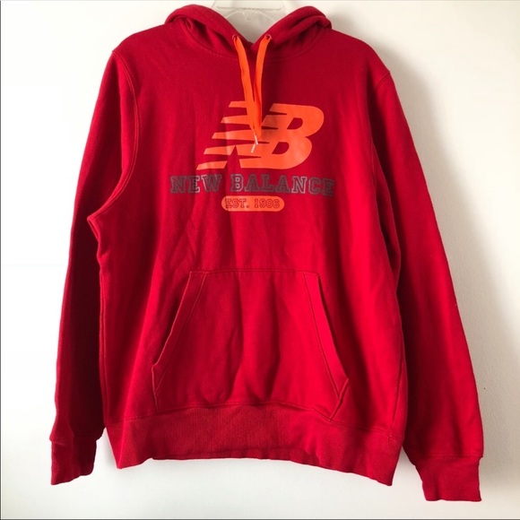New Balance Other - Men’s New Balance Red Sweatshirt Hoodie |61